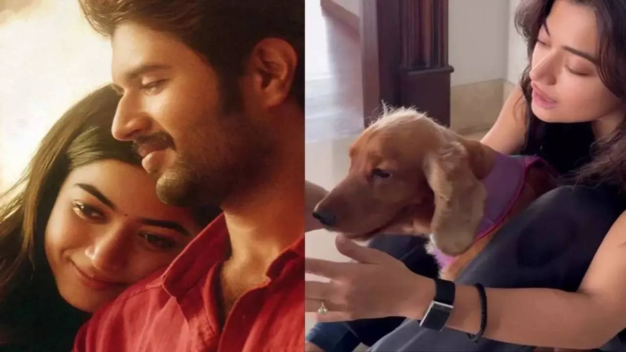 Vijay Devarakonda से सगाई के बाद रश्मिका मंदाना ने दिखाई अंगूठी Vijay Devarakonda से सगाई के बाद रश्मिका मंदाना ने दिखाई अंगूठी