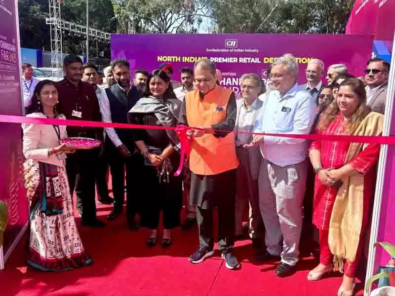 चंडीगढ़ में चार दिवसीय CII वार्षिक उत्सव खरीदारी कार्यक्रम शुरू चंडीगढ़ में चार दिवसीय CII वार्षिक उत्सव खरीदारी कार्यक्रम शुरू