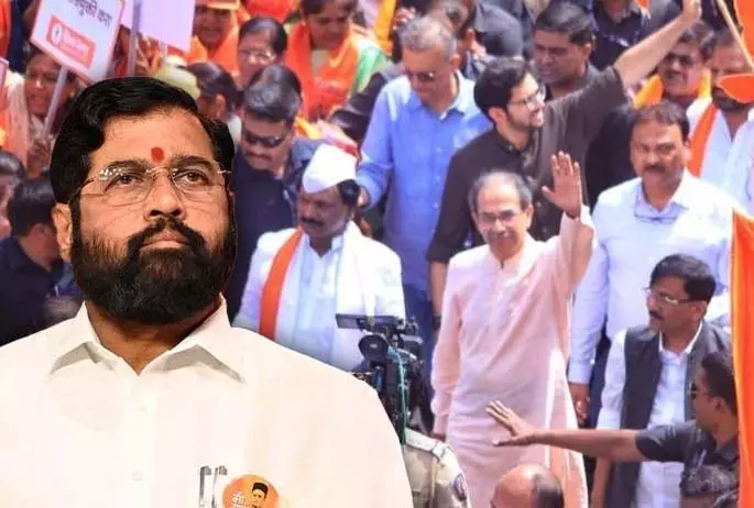 Eknath Shinde ने किसानों की मदद के लिए उद्धव ठाकरे की आलोचना की Eknath Shinde ने किसानों की मदद के लिए उद्धव ठाकरे की आलोचना की