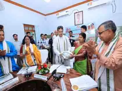 PM धन धान्य कृषि योजना के लिए चयनित 100 में से एक त्रिपुरा जिला: CM साहा PM धन धान्य कृषि योजना के लिए चयनित 100 में से एक त्रिपुरा जिला: CM साहा