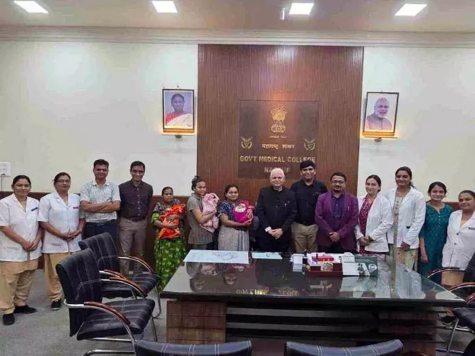 Nagpur में तीन नवजात शिशुओं को मौत के कगार से वापस लाया गया Nagpur में तीन नवजात शिशुओं को मौत के कगार से वापस लाया गया