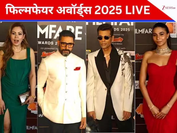 शाहरुख खान, करण जौहर और मनीष पॉल ने की 70वें Filmfare Awards 2025 की भव्य शुरुआत शाहरुख खान, करण जौहर और मनीष पॉल ने की 70वें Filmfare Awards 2025 की भव्य शुरुआत