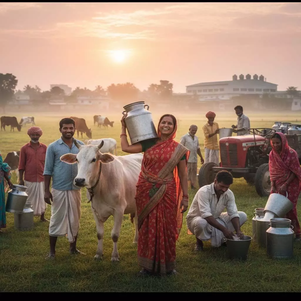 भारत का सबसे बड़ा दूध उत्पादक, मिलमा के जरिए 10 हजार करोड़ का टर्नओवर लक्ष्य भारत का सबसे बड़ा दूध उत्पादक, मिलमा के जरिए 10 हजार करोड़ का टर्नओवर लक्ष्य