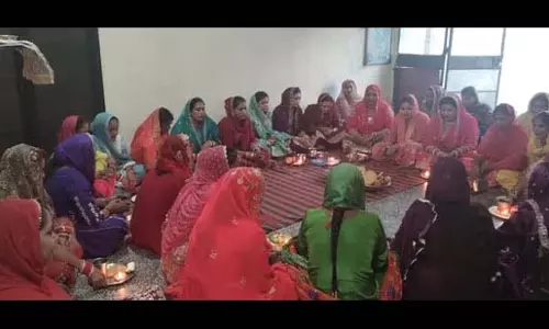 Ludhiana कैदियों ने सलाखों के पीछे मनाया करवा चौथ