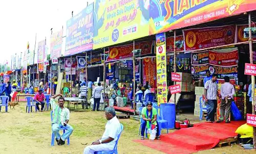Diwali celebrations : 6,630 पटाखा दुकानों को अनुमति दी गई