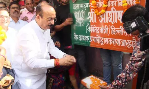 मंत्री सूद ने जनकपुरी में सड़क परियोजना का उद्घाटन किया