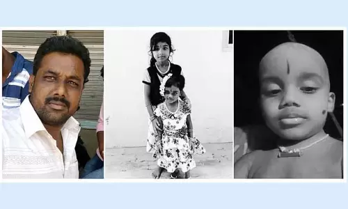 ब्लैकमेलर के साथ भागी पत्नी: 3 बच्चों की हत्या के आरोप में पिता गिरफ्तार ब्लैकमेलर के साथ भागी पत्नी: 3 बच्चों की हत्या के आरोप में पिता गिरफ्तार