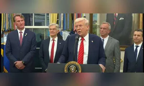 Washington मारिया मचाडो ने नोबेल ट्रम्प को किया समर्पित