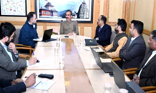 Shimla: वाकनाघाट में बनेगी तकनीकी सिटी, CM सुक्खू ने दिशा-निर्देश जारी Shimla: वाकनाघाट में बनेगी तकनीकी सिटी, CM सुक्खू ने दिशा-निर्देश जारी