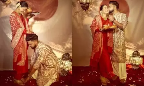 Hina Khan के पति रॉकी जायसवाल ने अपने पहले करवा चौथ के बाद उनके पैर छुए