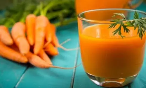 Health: कैंसर के खिलाफ गाजर के जूस का उपयोग लाभकारी Health: कैंसर के खिलाफ गाजर के जूस का उपयोग लाभकारी