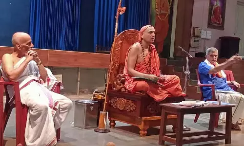 एक विशाल जन आंदोलन की तैयारी: गंगाधरेंद्र सरस्वती स्वामीजी
