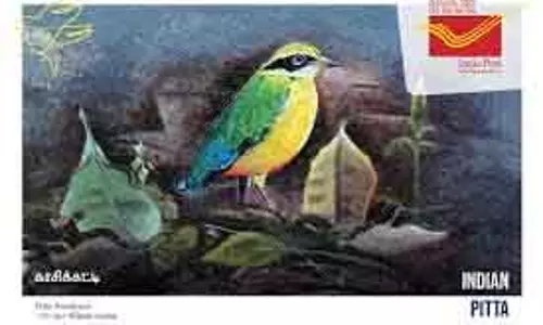 डाक विभाग ने द ह्यूज़ ऑफ़ टीएन चित्र पोस्टकार्ड जारी किए