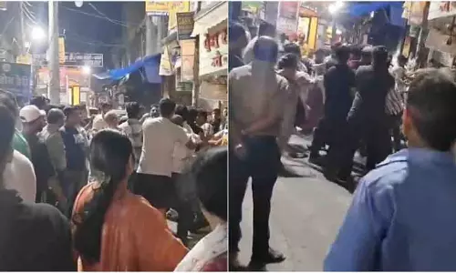 Ghaziabad: हेडलाइट विवाद में महिला, पति और बेटे से मारपीट