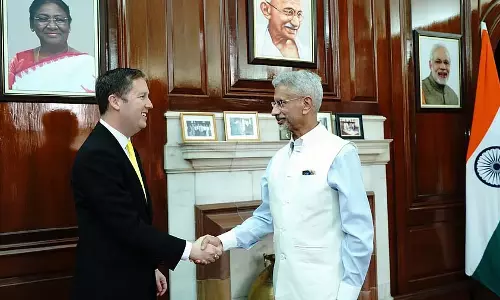 विदेश मंत्री एस जयशंकर ने अमेरिका के मनोनीत राजदूत सर्जियो गोर से मुलाकात की