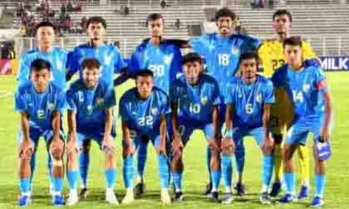 सुहैल भट्ट के गोल से भारत U-23 की इंडोनेशिया पर जीत सुहैल भट्ट के गोल से भारत U-23 की इंडोनेशिया पर जीत