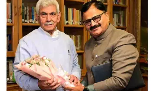 मंत्री जावेद राणा ने LG से मुलाकात की