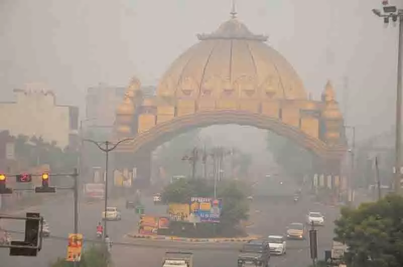 बारिश के बावजूद Amritsar में वायु गुणवत्ता खराब बारिश के बावजूद Amritsar में वायु गुणवत्ता खराब