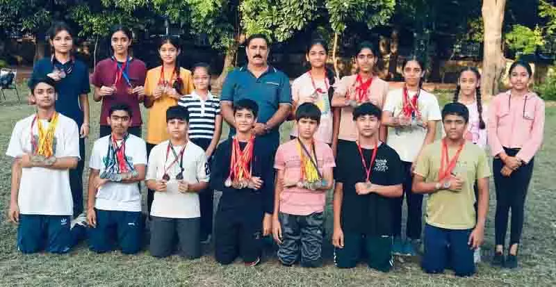 Ludhiana: जिला टूर्नामेंट में शहर के जिमनास्टों का जलवा Ludhiana: जिला टूर्नामेंट में शहर के जिमनास्टों का जलवा