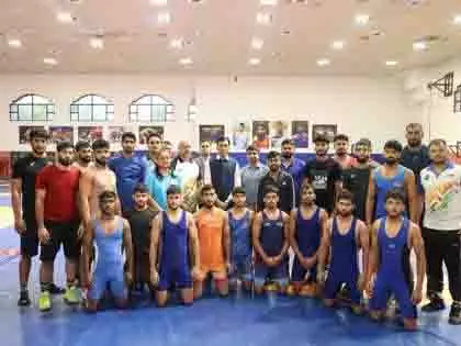 मनसुख मंडाविया ने SAI राष्ट्रीय उत्कृष्टता केंद्र, सोनीपत का दौरा किया मनसुख मंडाविया ने SAI राष्ट्रीय उत्कृष्टता केंद्र, सोनीपत का दौरा किया