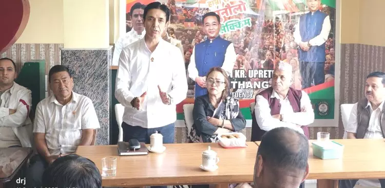 SKM ने केंद्रीय गृह मंत्री के सिक्किम दौरे की तैयारी में समन्वय बैठक की SKM ने केंद्रीय गृह मंत्री के सिक्किम दौरे की तैयारी में समन्वय बैठक की