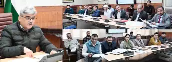 PMGSY सड़क निर्माण कार्यों की प्रगति और हस्तशिल्प क्षेत्र को बढ़ावा देने के उपायों की समीक्षा की PMGSY सड़क निर्माण कार्यों की प्रगति और हस्तशिल्प क्षेत्र को बढ़ावा देने के उपायों की समीक्षा की