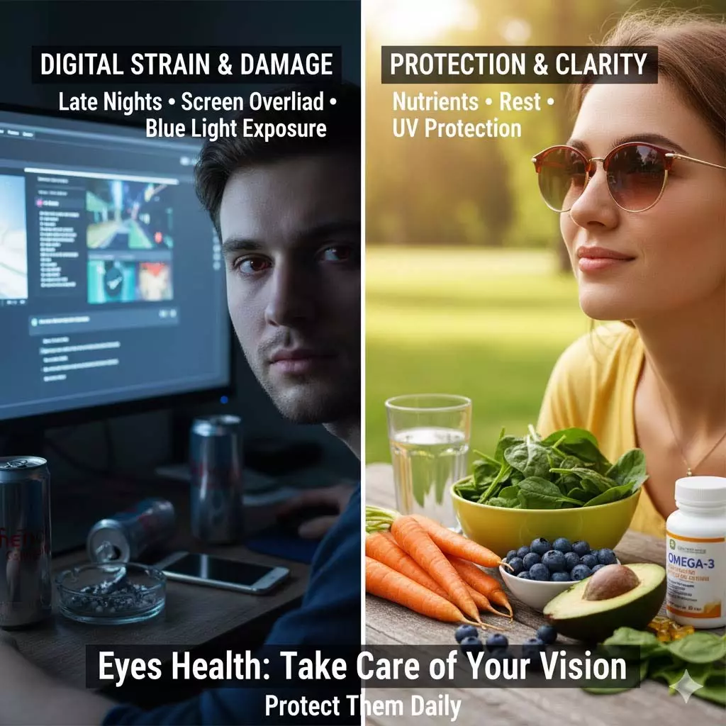 Eyes Health: आंखों का रंग बताता है आपकी सेहत, समय रहते पहचानें ये संकेत Eyes Health: आंखों का रंग बताता है आपकी सेहत, समय रहते पहचानें ये संकेत