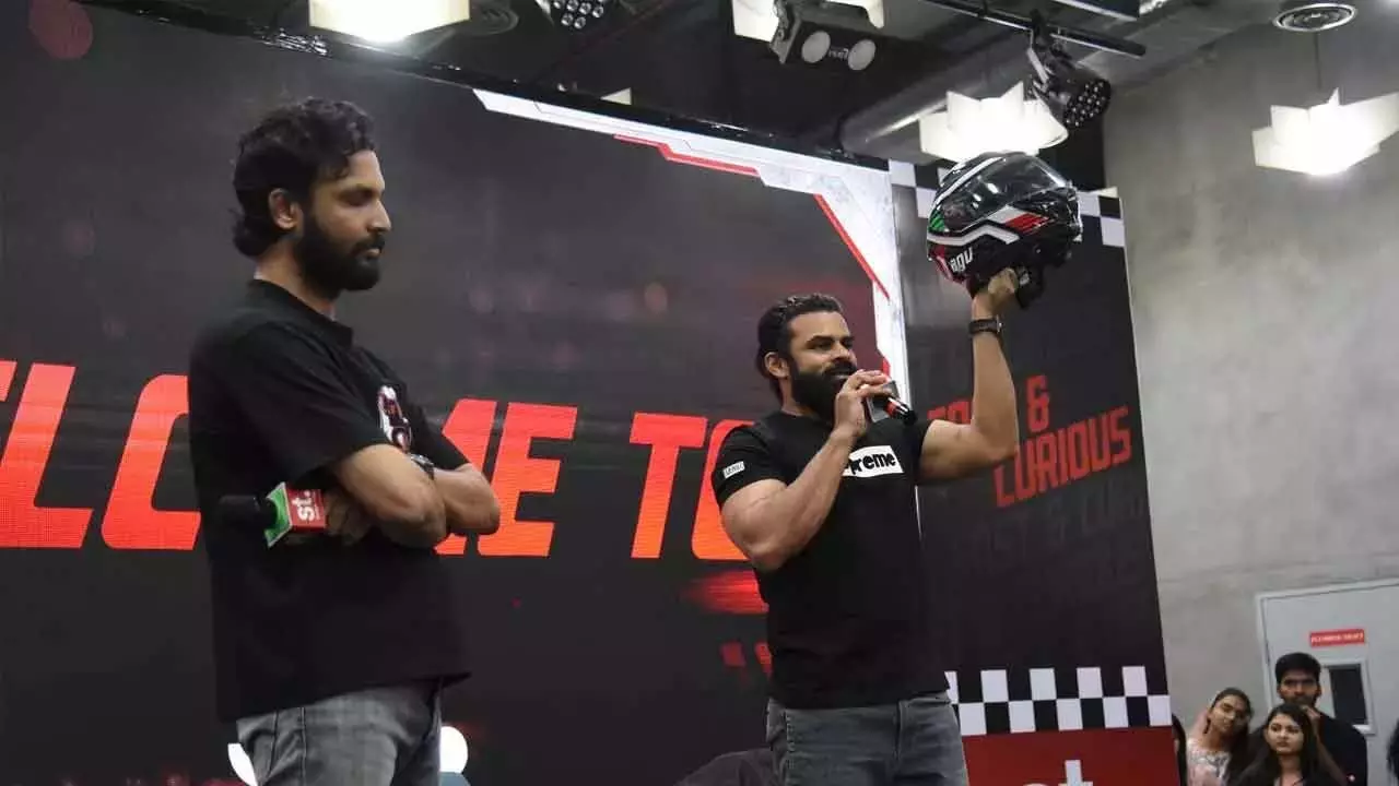 हैदराबाद में Fast & Curious – The Auto Expo 2025 का आयोजन, साई दुर्गा तेज ने किया उद्घाटन हैदराबाद में Fast & Curious – The Auto Expo 2025 का आयोजन, साई दुर्गा तेज ने किया उद्घाटन