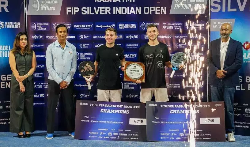 FIP Silver Radha TMT Indian Open में स्पेनिश जोड़ों ने महिला और पुरुष दोनों श्रेणियों में जीते खिताब FIP Silver Radha TMT Indian Open में स्पेनिश जोड़ों ने महिला और पुरुष दोनों श्रेणियों में जीते खिताब