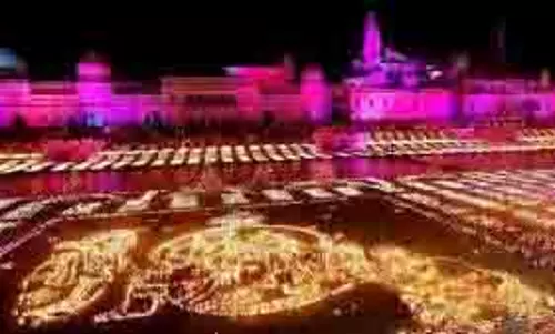 Ayodhya: फिर विश्व रिकॉर्ड बनाने की तैयारी, 56 घाटों पर जलाए जाएंगे 28 लाख दीये Ayodhya: फिर विश्व रिकॉर्ड बनाने की तैयारी, 56 घाटों पर जलाए जाएंगे 28 लाख दीये