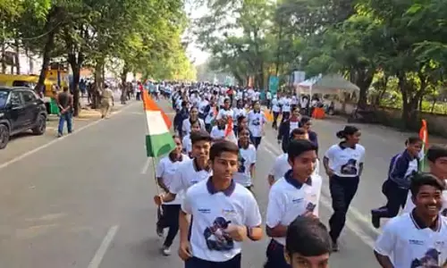 रांची में स्वदेशी मैराथन का आयोजन, 25 हजार लोगों ने हिस्सा लिया