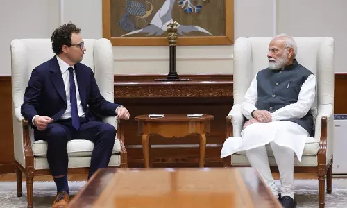 PM Modi और एंथ्रोपिक CEO ने AI विकास पर विचार-विमर्श किया