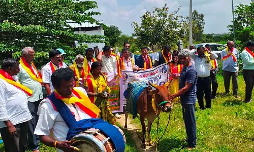 Karnataka : कावेराहल्ली में सीमा महोत्सव Karnataka : कावेराहल्ली में सीमा महोत्सव