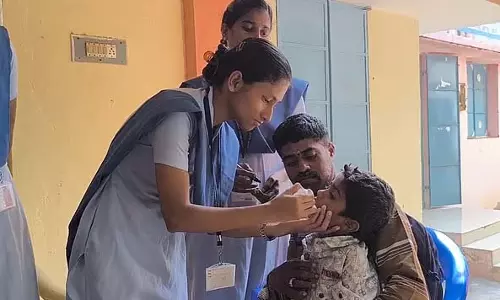 Tamil Nadu : 6 जिलों में विशेष पोलियो टीकाकरण शिविर Tamil Nadu : 6 जिलों में विशेष पोलियो टीकाकरण शिविर