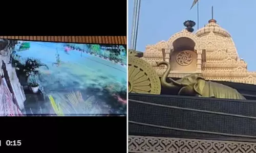 Delhi के जैन मंदिर से 40 लाख रुपये मूल्य का सोने का कलश चोरी Delhi के जैन मंदिर से 40 लाख रुपये मूल्य का सोने का कलश चोरी