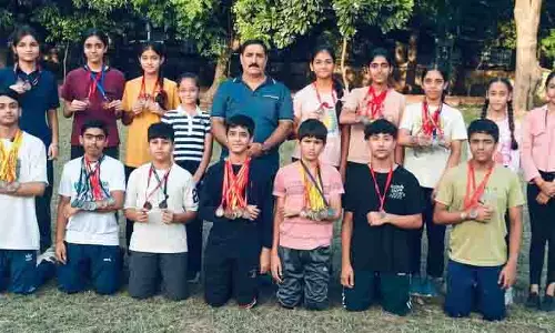 Ludhiana: जिला टूर्नामेंट में शहर के जिमनास्टों का जलवा
