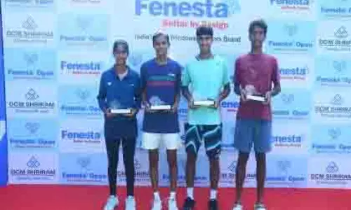 पार्थसारथी, तविश ने फेनेस्टा ओपन नेशनल टेनिस चैंपियनशिप में U16 खिताब जीता