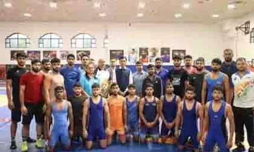 मनसुख मंडाविया ने SAI राष्ट्रीय उत्कृष्टता केंद्र, सोनीपत का दौरा किया मनसुख मंडाविया ने SAI राष्ट्रीय उत्कृष्टता केंद्र, सोनीपत का दौरा किया