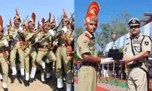BSF ने उधमपुर और हुमहामा में 788 भर्ती कांस्टेबलों के लिए POP आयोजित किए
