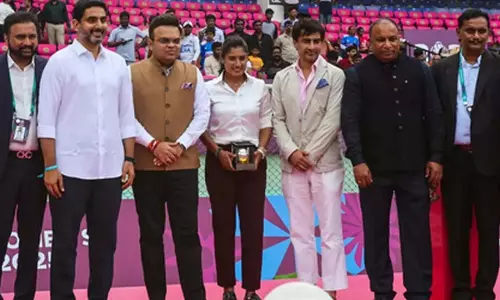 Mithali Raj और Raavi Kalpana के नाम स्टैंड और गेट का उद्घाटन, ICC अध्यक्ष ने किया सम्मान