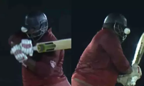 T10 League: रहकीम कॉर्नवाल की जान बची, हेलमेट ग्रिल में फंसी तेज़ गेंद T10 League: रहकीम कॉर्नवाल की जान बची, हेलमेट ग्रिल में फंसी तेज़ गेंद
