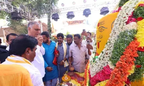 Harish Rao ने हयातनगर में बोदराई पुन: उद्घाटन महोत्सव में भाग लिया