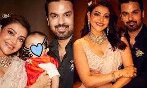 Kajal Aggarwal ने पति और 3 साल के बेटे के साथ शेयर किया प्यार भरा पल