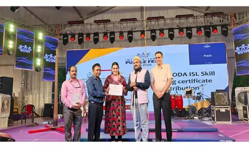 अंतर्राष्ट्रीय पर्पल फेस्ट में तीन ऐतिहासिक पहलों का अनावरण अंतर्राष्ट्रीय पर्पल फेस्ट में तीन ऐतिहासिक पहलों का अनावरण