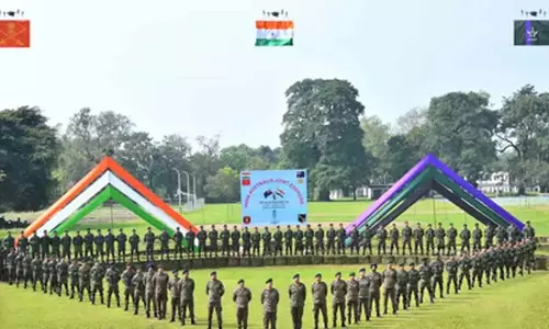 भारत-ऑस्ट्रेलिया संयुक्त सैन्य अभ्यास AUSTRAHIND 2025 के लिए भारतीय सेना की टुकड़ी पर्थ रवाना भारत-ऑस्ट्रेलिया संयुक्त सैन्य अभ्यास AUSTRAHIND 2025 के लिए भारतीय सेना की टुकड़ी पर्थ रवाना