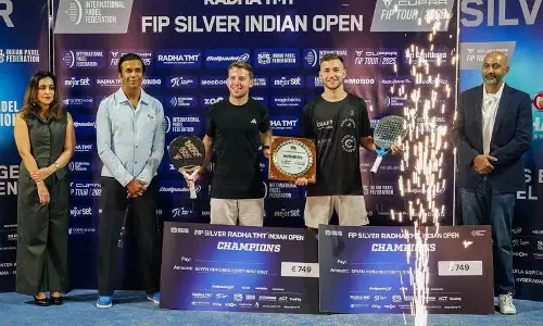 FIP Silver Radha TMT Indian Open में स्पेनिश जोड़ों ने महिला और पुरुष दोनों श्रेणियों में जीते खिताब