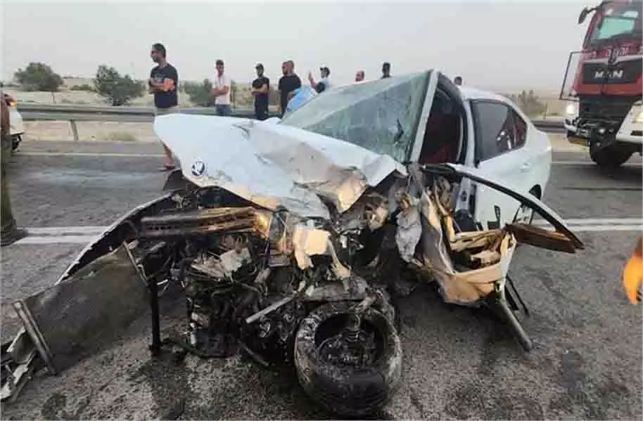 मिस्र:भीषण सड़क हादसा, तीन की दर्दनाक मौत मिस्र:भीषण सड़क हादसा, तीन की दर्दनाक मौत