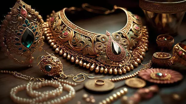 kerala: सोने की कीमत में 240 रुपये प्रति सॉवरेन की बढ़ोतरी, अब तक का उच्चतम स्तर kerala: सोने की कीमत में 240 रुपये प्रति सॉवरेन की बढ़ोतरी, अब तक का उच्चतम स्तर