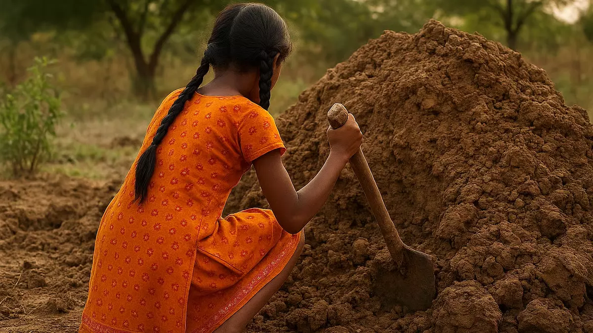 MP : श्योपुर में दिवाली की सजावट के लिए मिट्टी खोदते समय टीला ढहने से बच्ची की मौत MP : श्योपुर में दिवाली की सजावट के लिए मिट्टी खोदते समय टीला ढहने से बच्ची की मौत