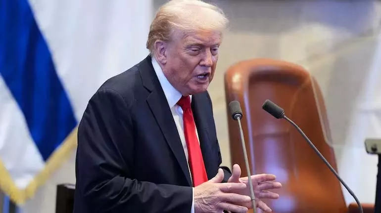 Trump ने नेसेट भाषण में युद्ध-रोक एजेंडे में अगले कदमों का खुलासा किया Trump ने नेसेट भाषण में युद्ध-रोक एजेंडे में अगले कदमों का खुलासा किया